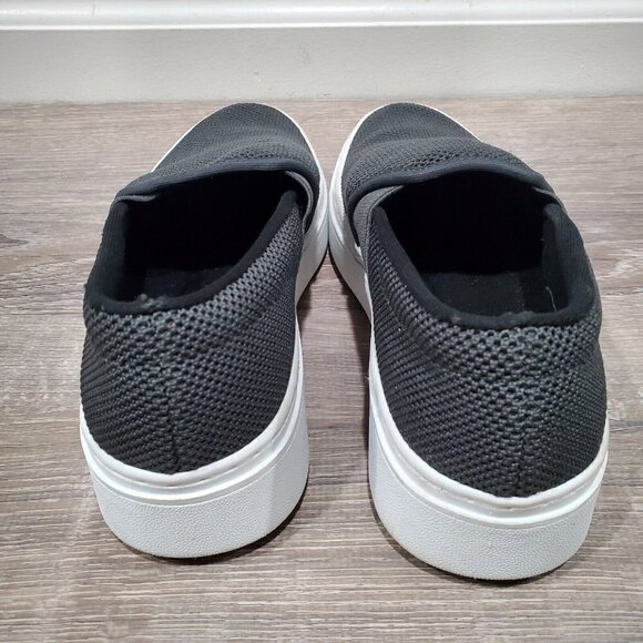 Eileen Fisher Pep Graphite Gray Mesh Slip On Platform Sneakers Shoes Womens Sz 5 - Picture 4 of 13
